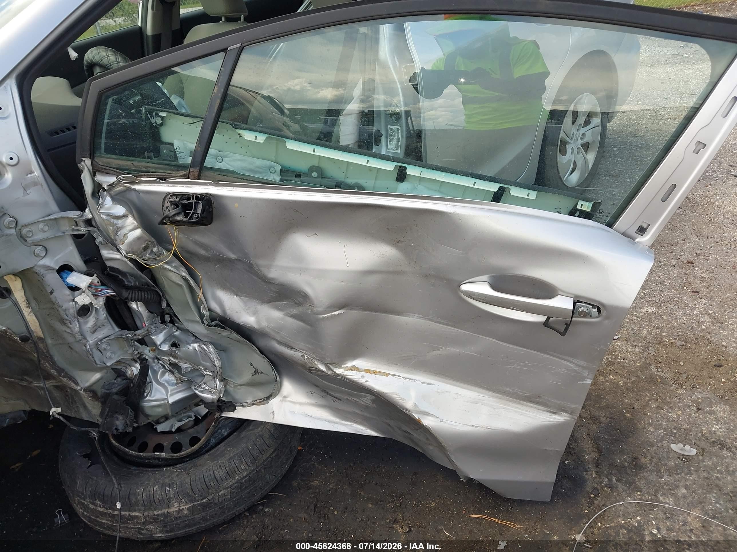 2015 Honda Civic Lx Silver vin: 19XFB2F51FE028649