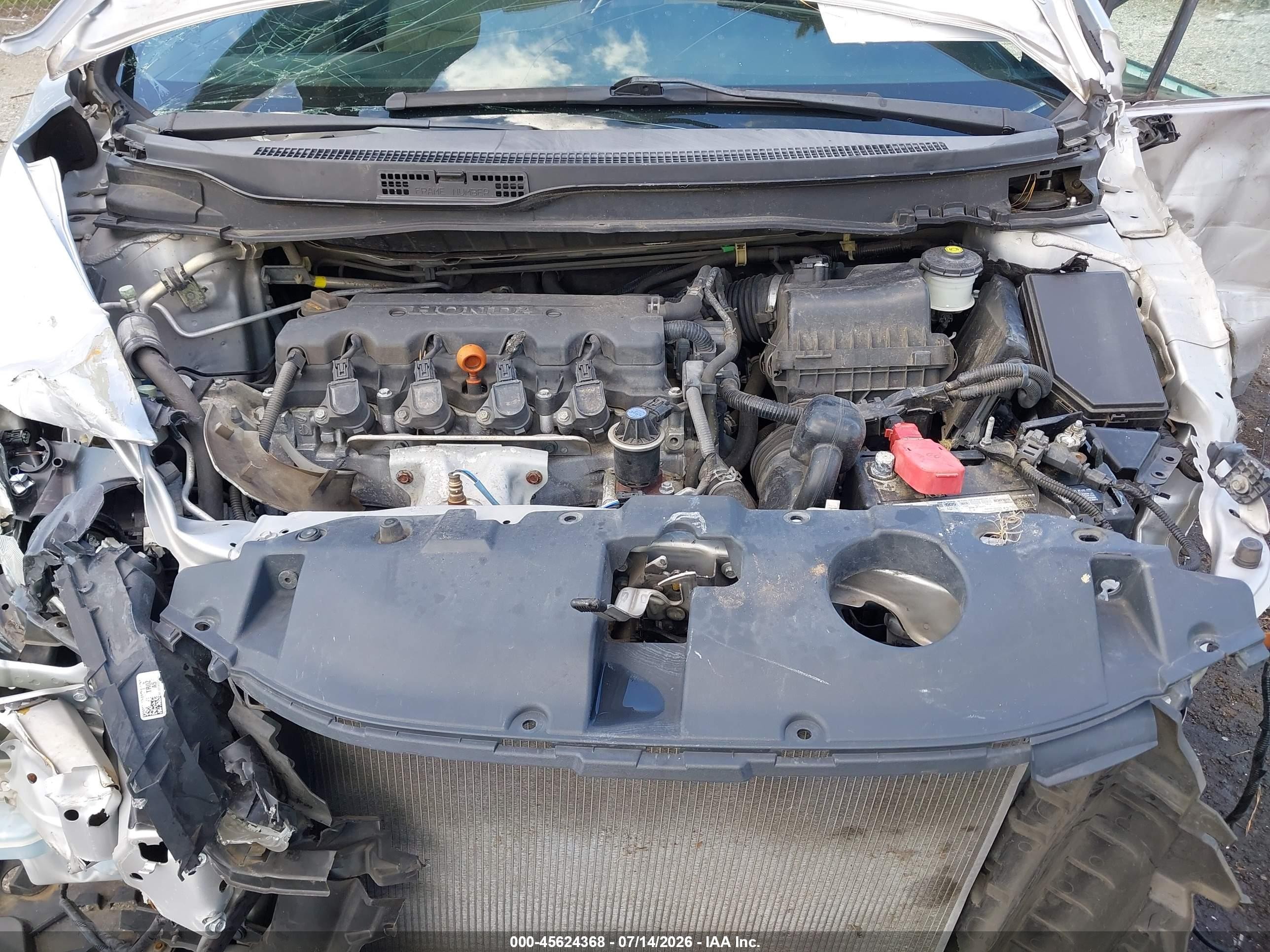 2015 Honda Civic Lx Silver vin: 19XFB2F51FE028649