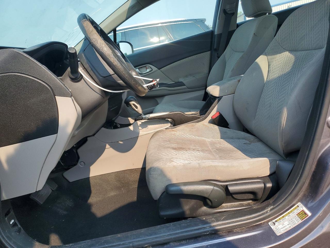 2015 Honda Civic Lx Gray vin: 19XFB2F51FE039943