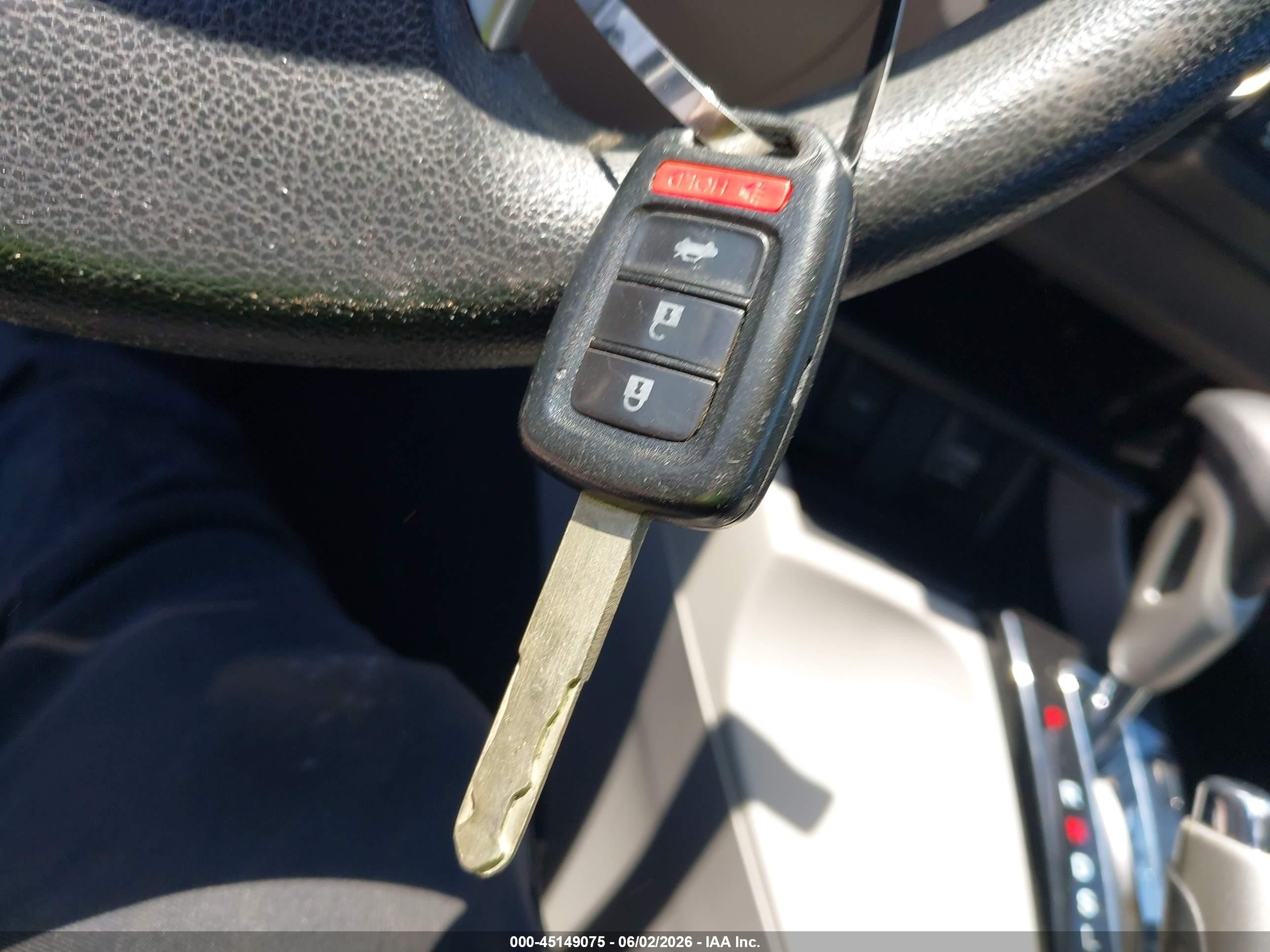 2015 Honda Civic Lx Gray vin: 19XFB2F51FE045046