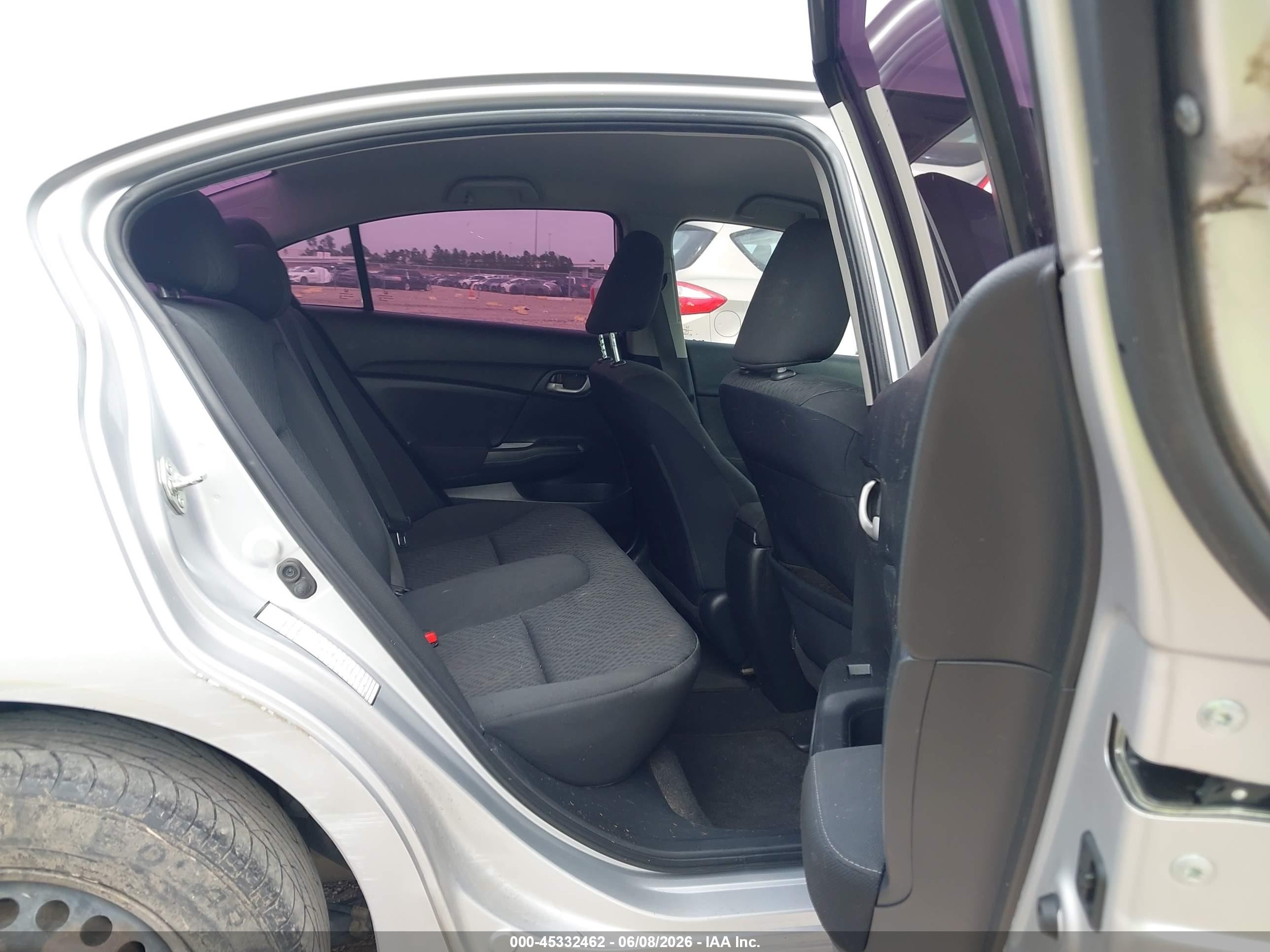 2015 Honda Civic Lx Silver vin: 19XFB2F51FE060534