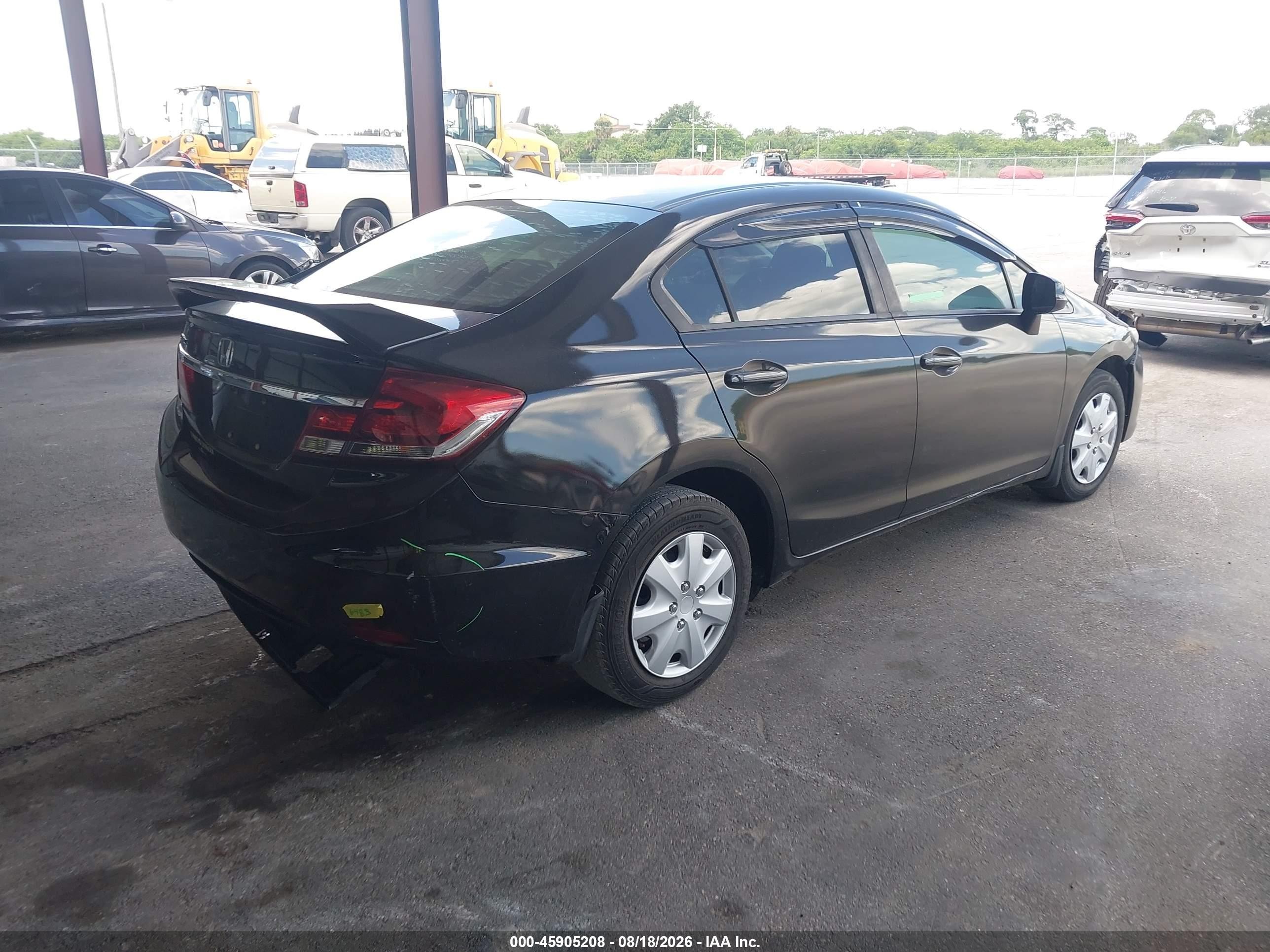 2015 Honda Civic Lx Черный vin: 19XFB2F51FE083117
