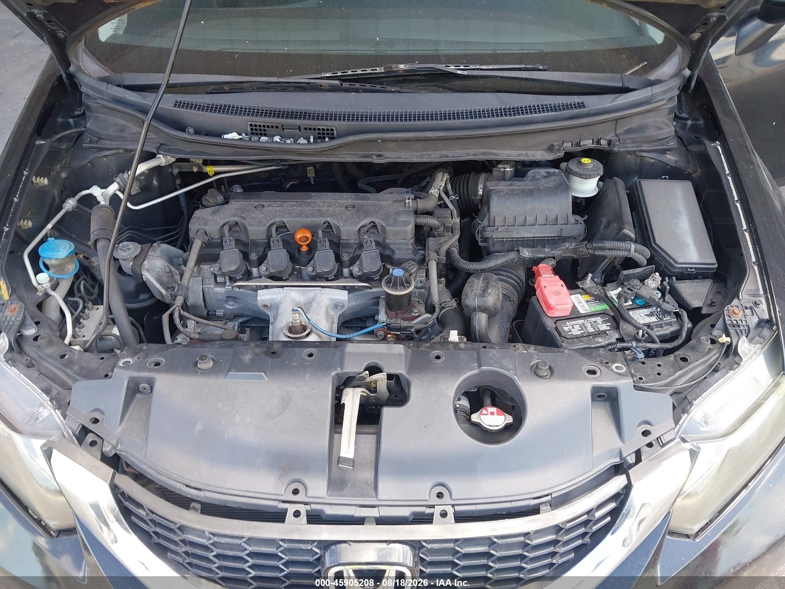 2015 Honda Civic Lx Черный vin: 19XFB2F51FE083117