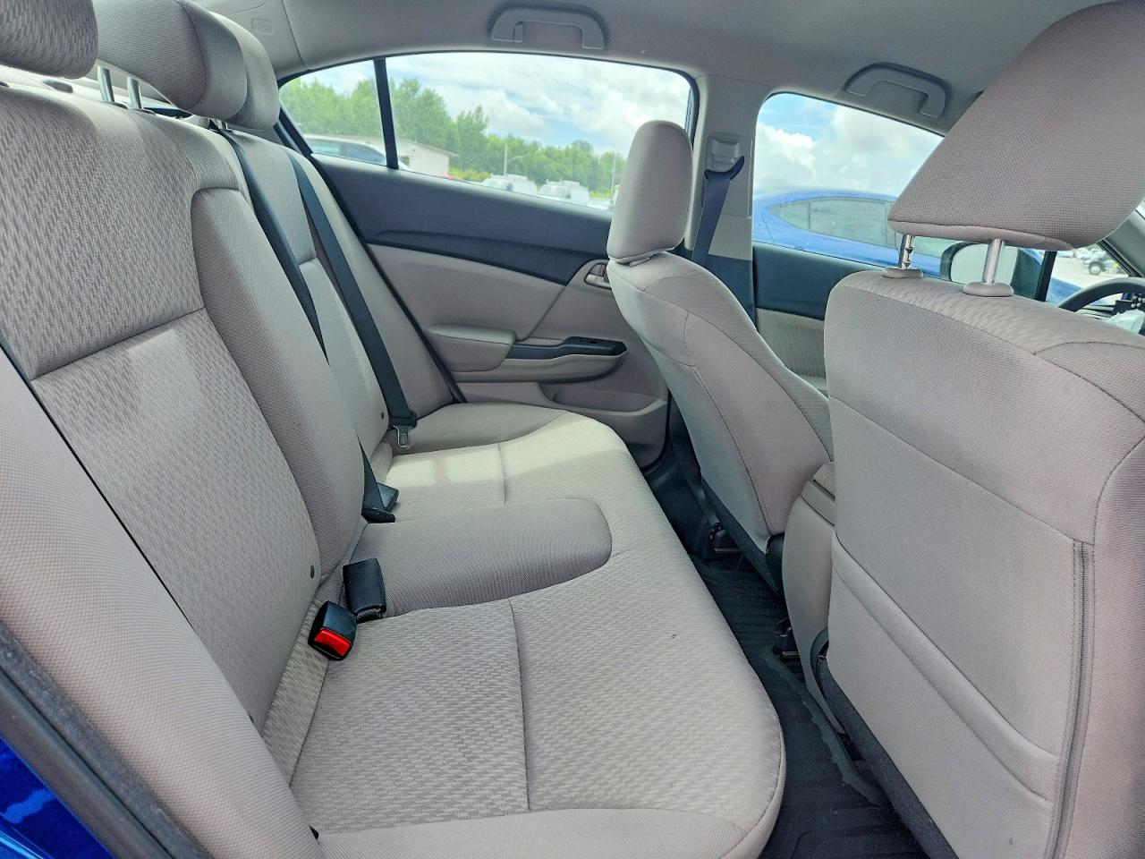 2015 Honda Civic Lx Blue vin: 19XFB2F51FE086065