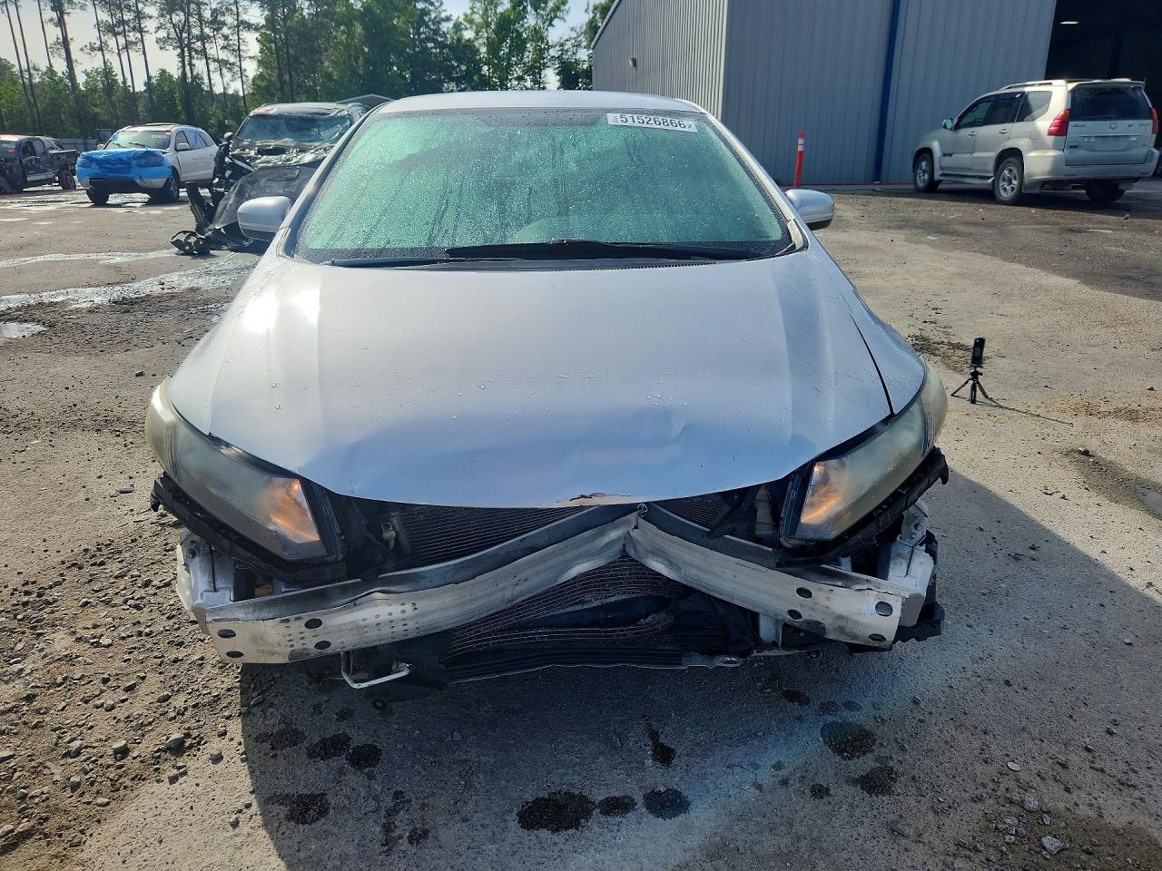 2015 Honda Civic Lx Silver vin: 19XFB2F51FE087264