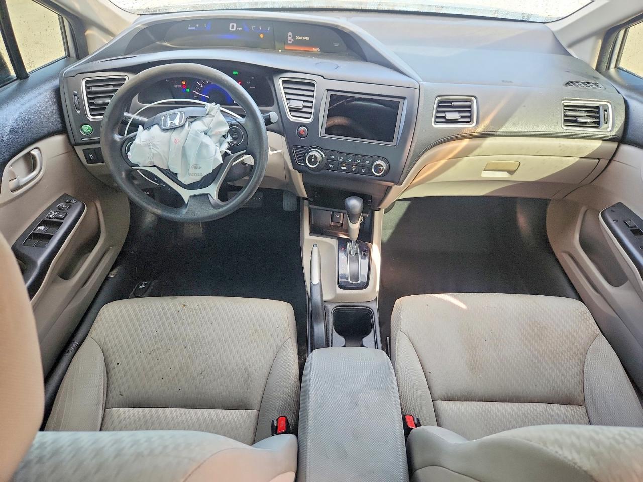 2015 Honda Civic Lx Silver vin: 19XFB2F51FE087264
