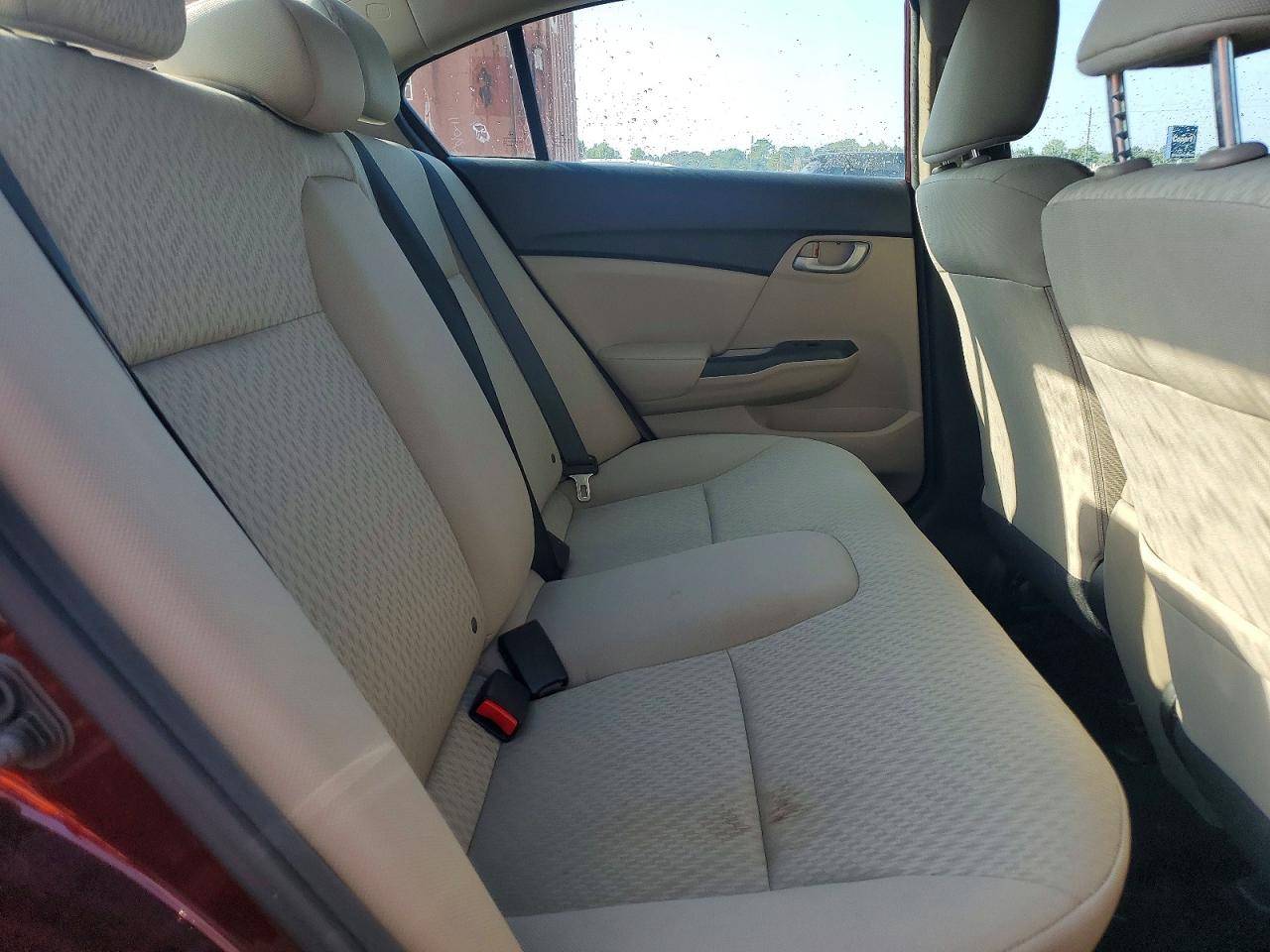2015 Honda Civic Lx Темно-бордовый vin: 19XFB2F51FE095980