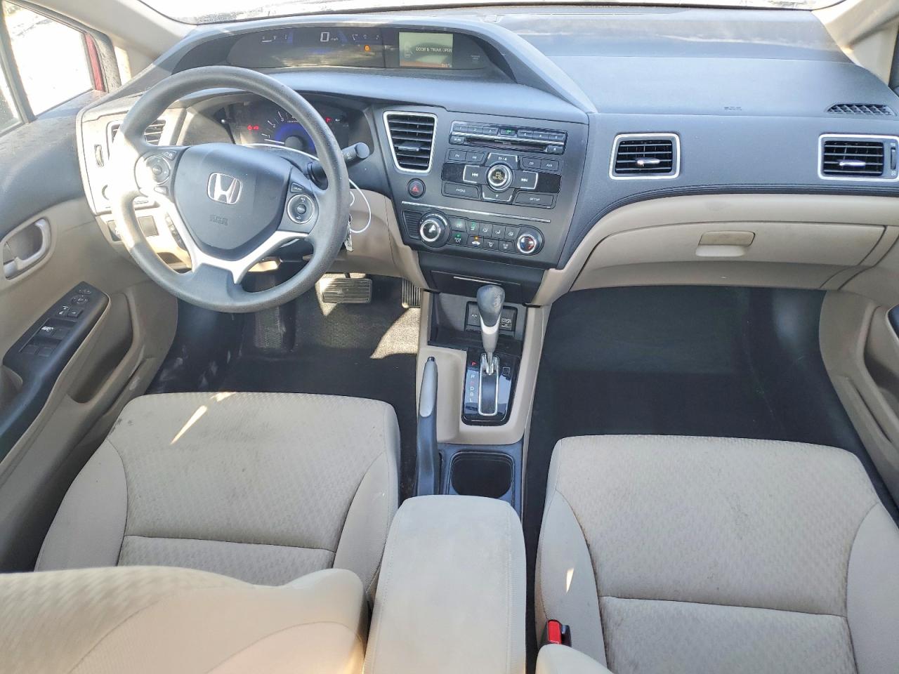 2015 Honda Civic Lx Темно-бордовый vin: 19XFB2F51FE095980