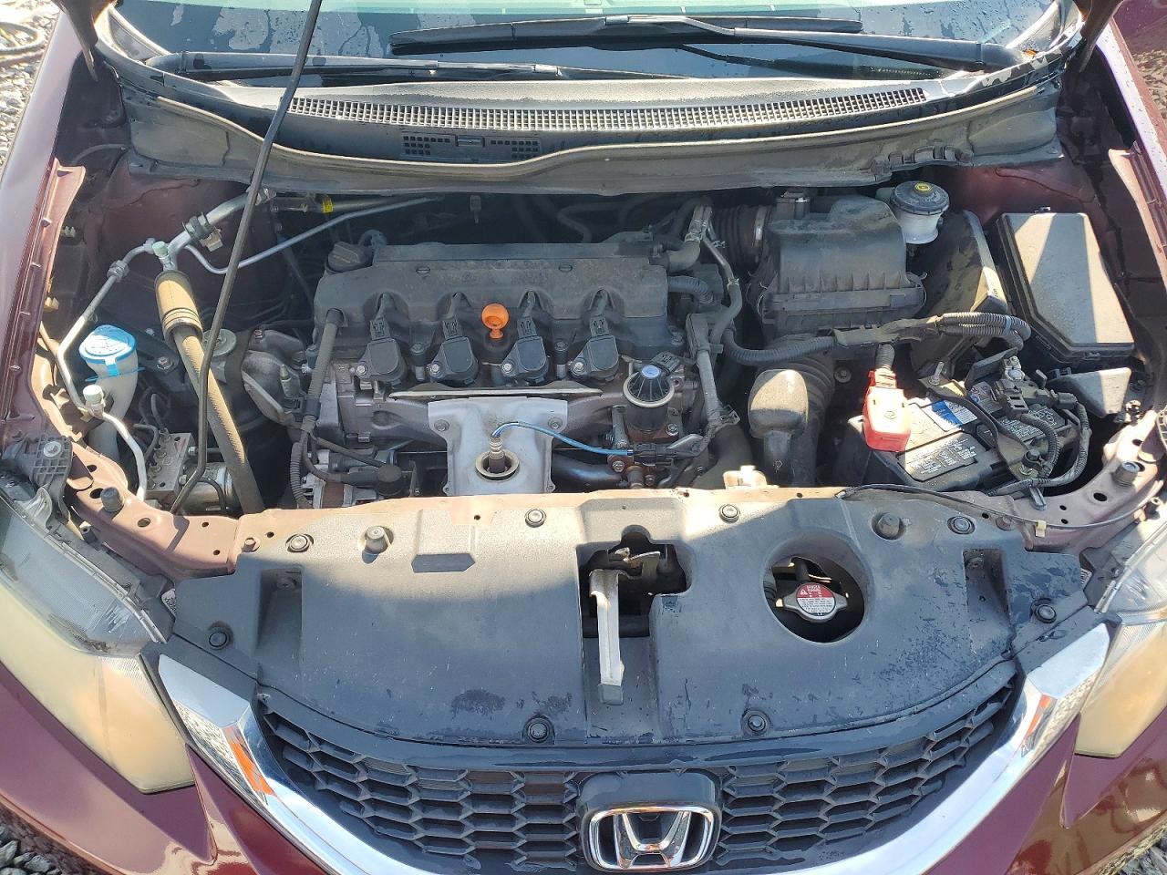 2015 Honda Civic Lx Темно-бордовый vin: 19XFB2F51FE095980