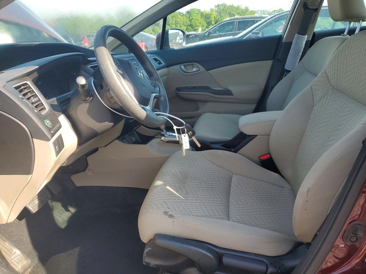 2015 Honda Civic Lx Темно-бордовый vin: 19XFB2F51FE095980