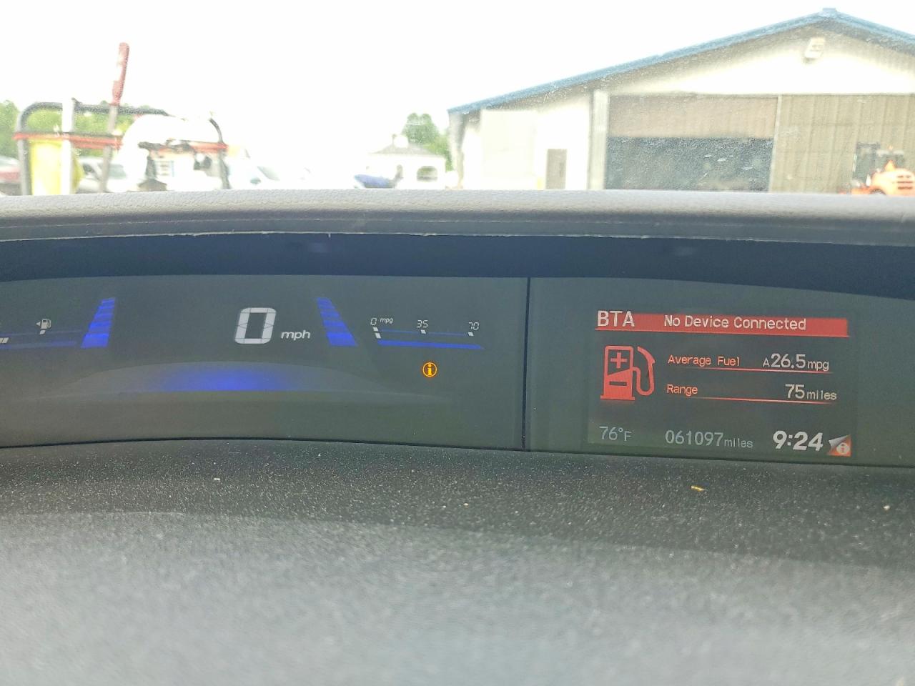 2015 Honda Civic Lx Blue vin: 19XFB2F51FE097227