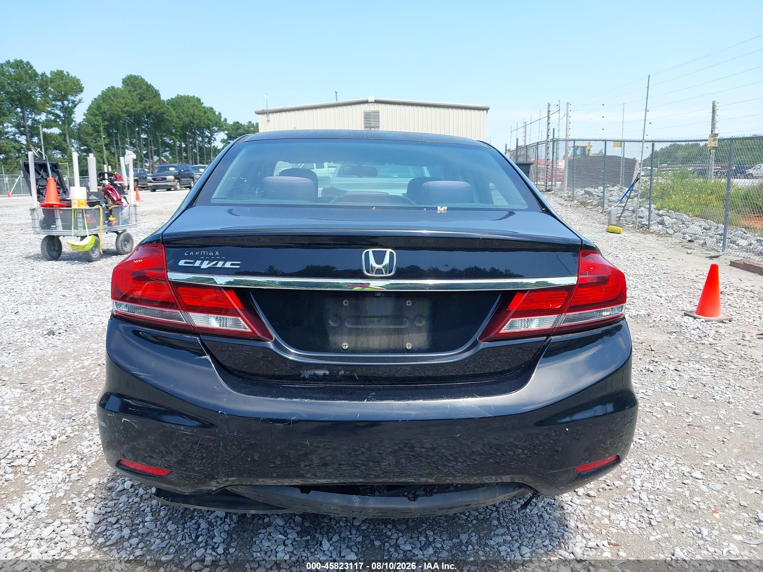 2015 Honda Civic Lx Black vin: 19XFB2F51FE098037