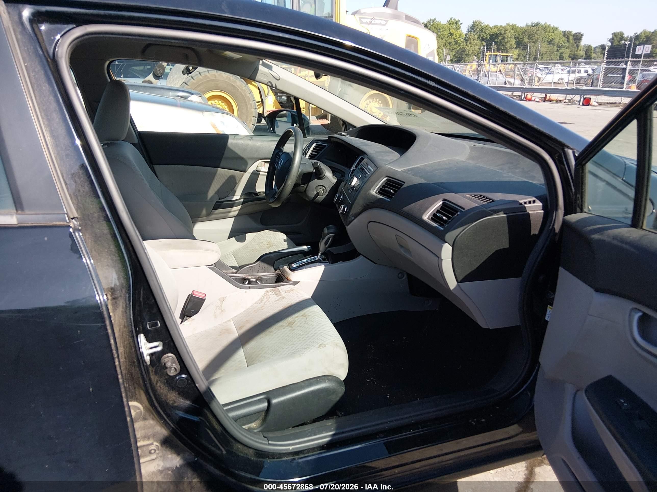 2015 Honda Civic Lx Черный vin: 19XFB2F51FE115239