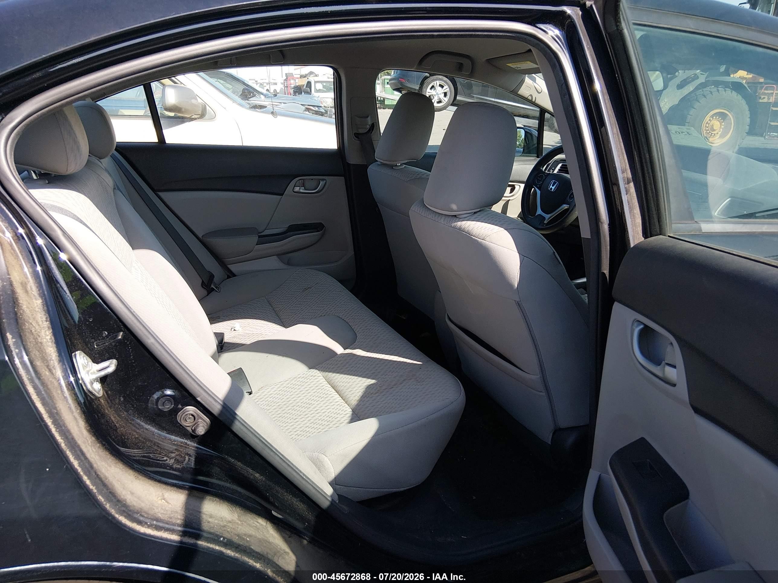 2015 Honda Civic Lx Черный vin: 19XFB2F51FE115239