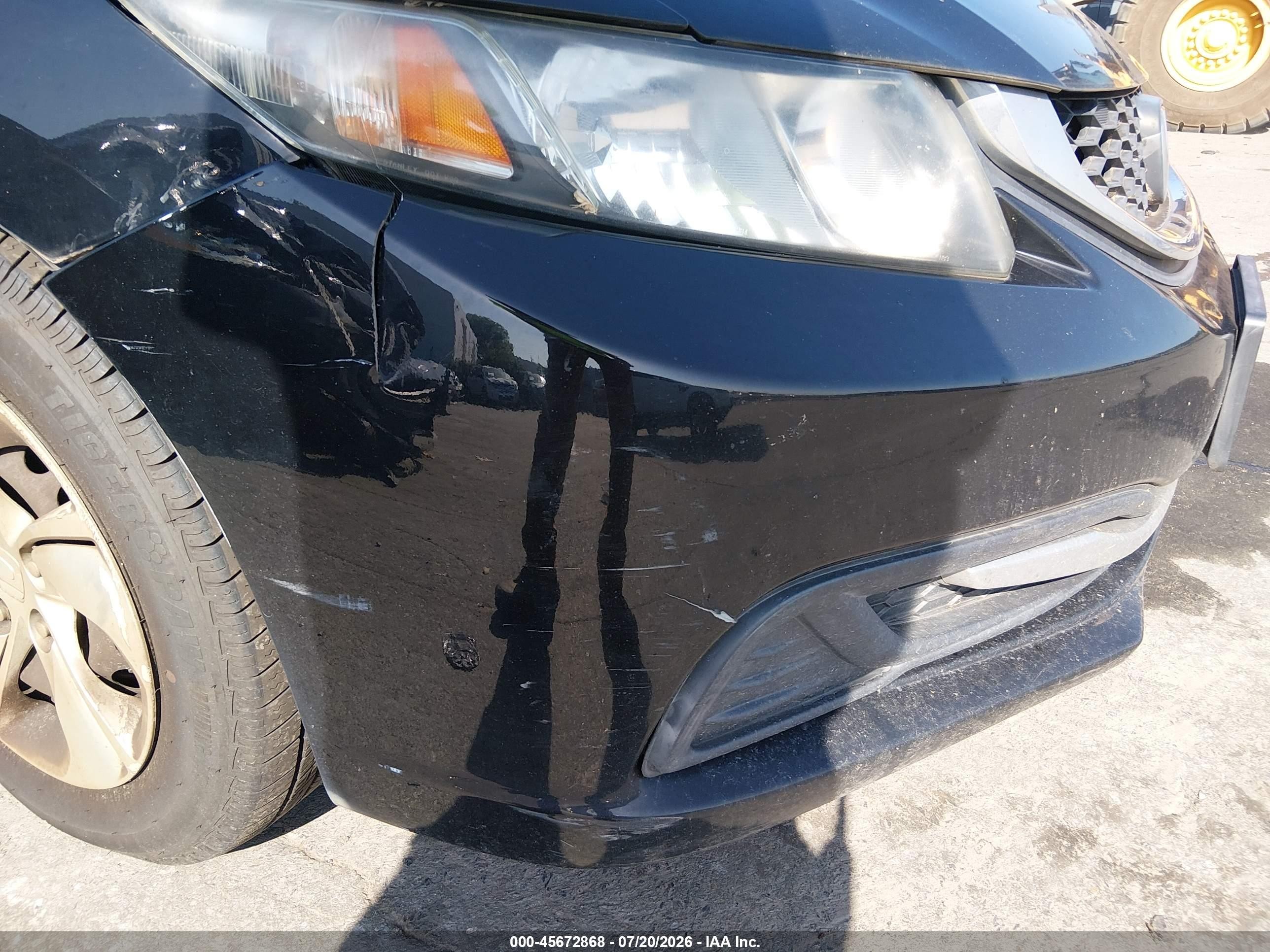 2015 Honda Civic Lx Черный vin: 19XFB2F51FE115239