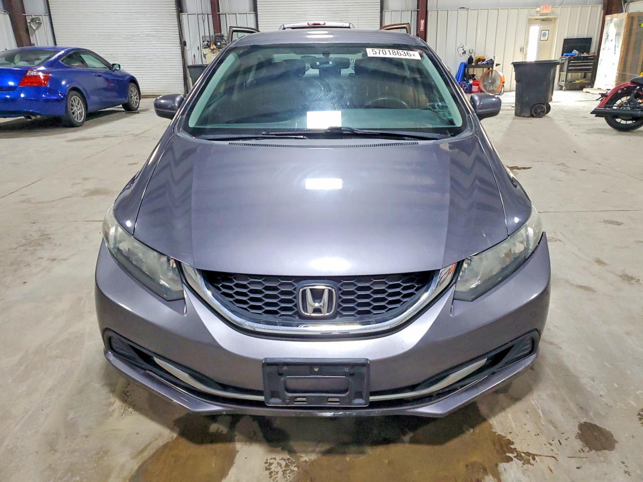 2015 Honda Civic Lx Charcoal vin: 19XFB2F51FE118383