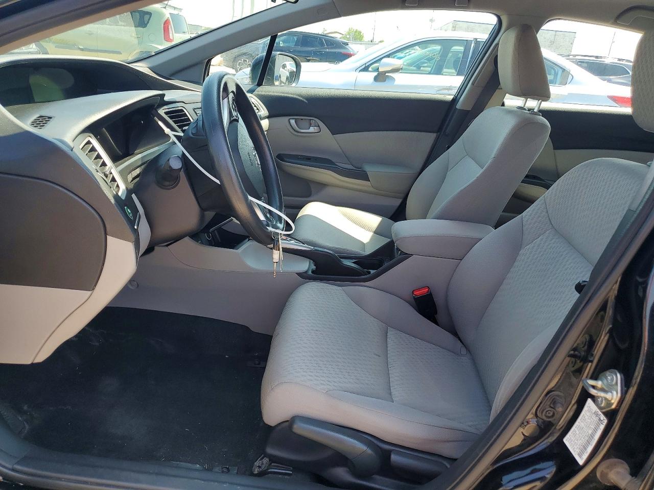 2015 Honda Civic Lx Черный vin: 19XFB2F51FE118447