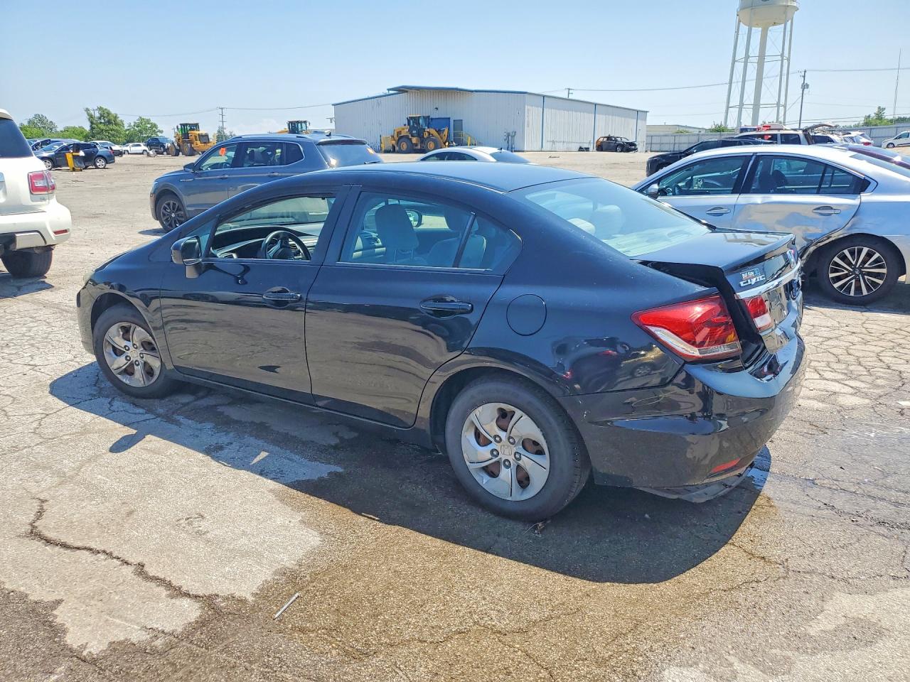 2015 Honda Civic Lx Черный vin: 19XFB2F51FE118447