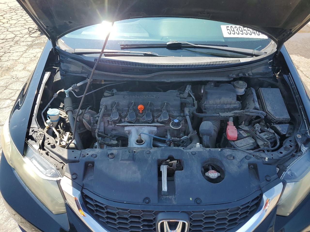 2015 Honda Civic Lx Черный vin: 19XFB2F51FE118447