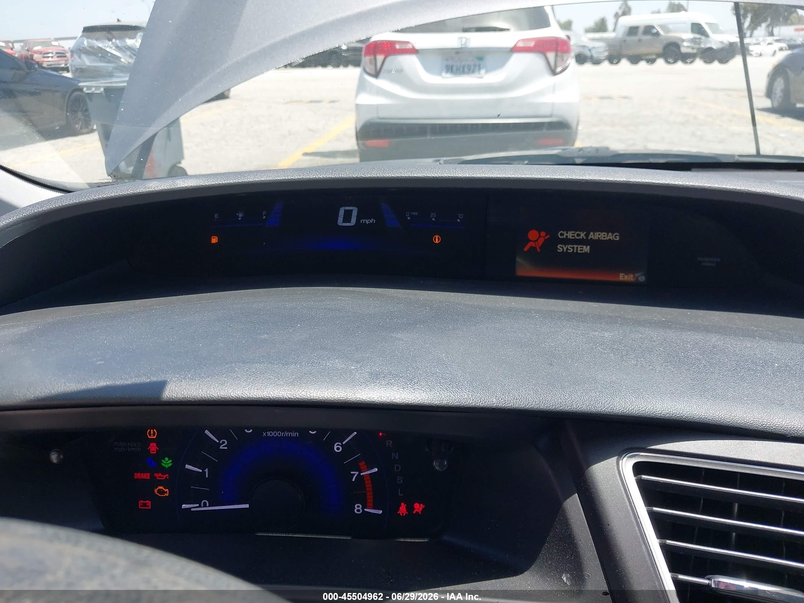 2015 Honda Civic Lx Gray vin: 19XFB2F51FE233176