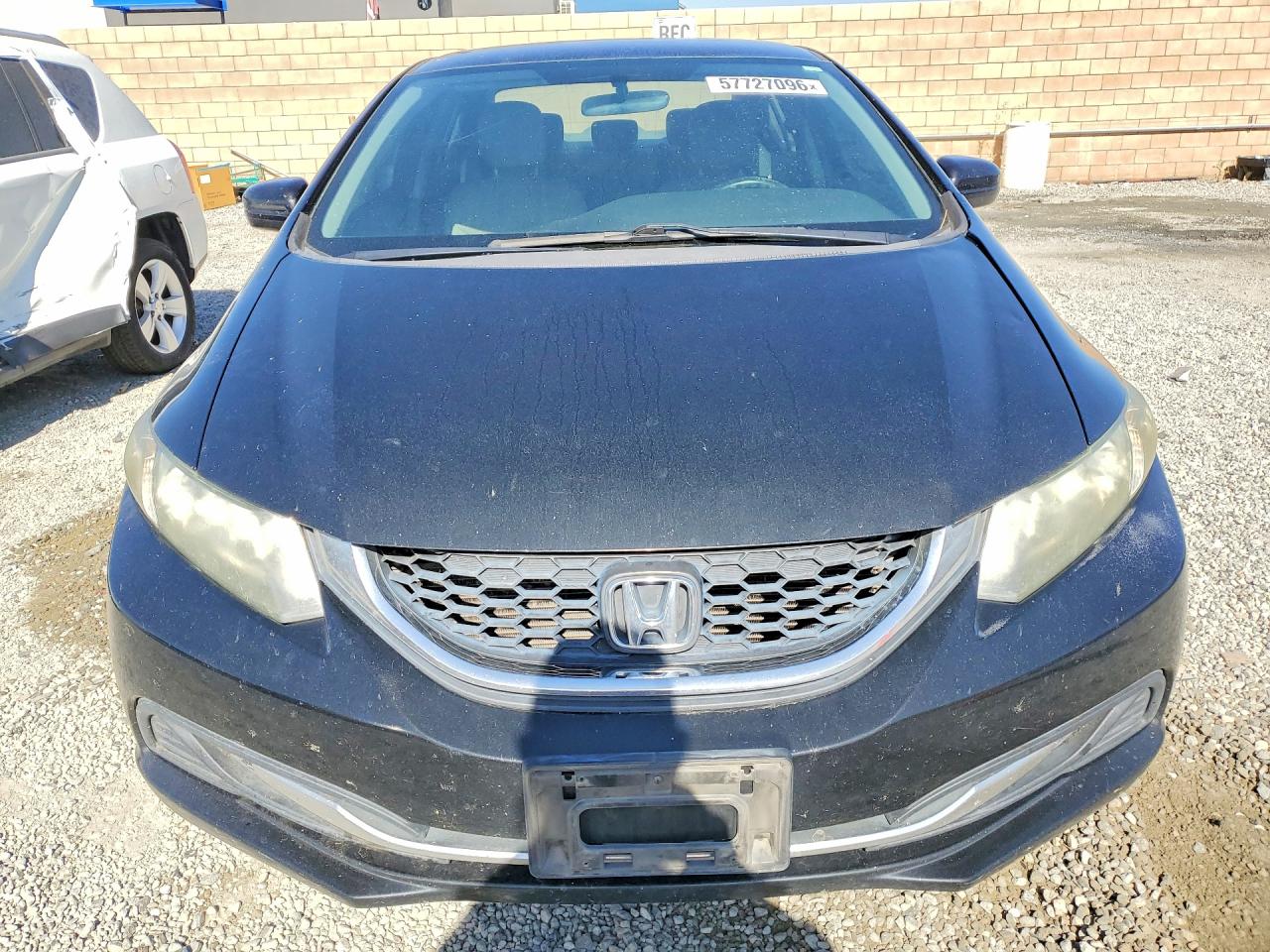 2015 Honda Civic Lx Black vin: 19XFB2F51FE234845