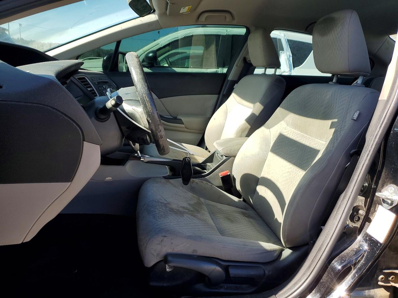 2015 Honda Civic Lx Black vin: 19XFB2F51FE234845