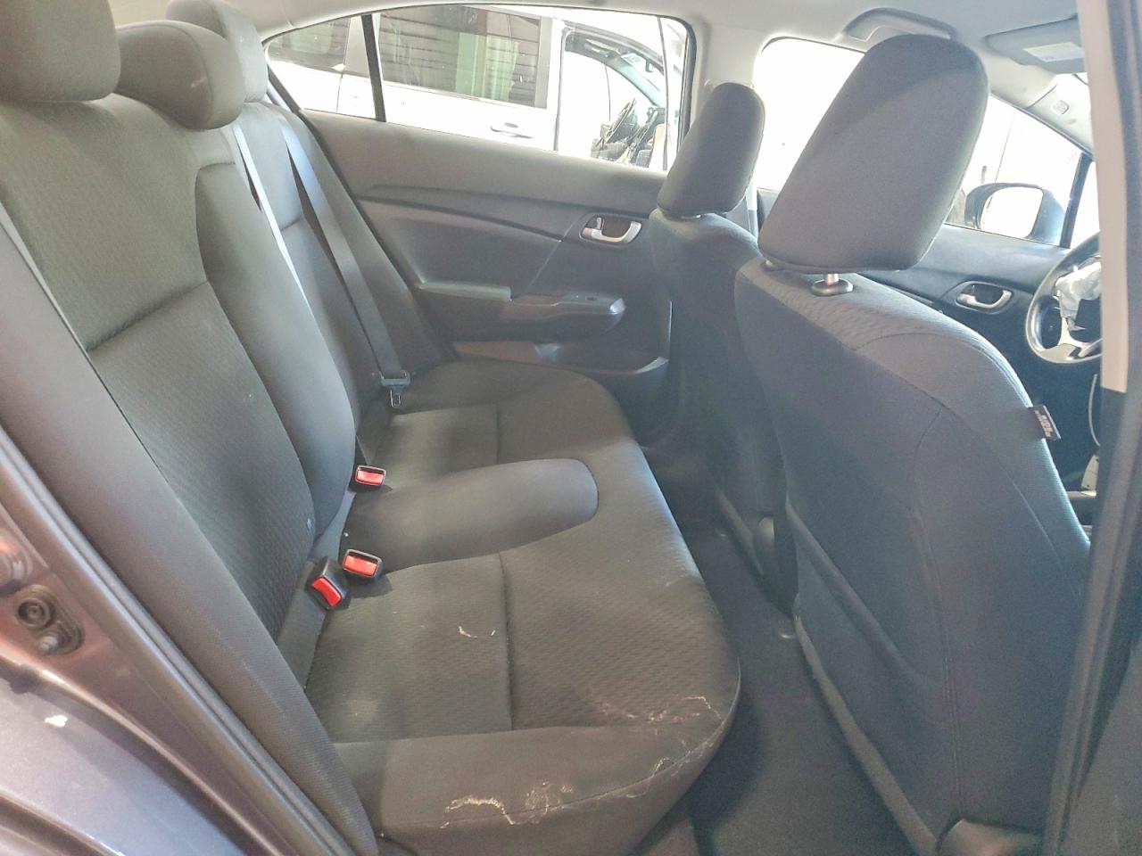2015 Honda Civic Lx Gray vin: 19XFB2F51FE245554