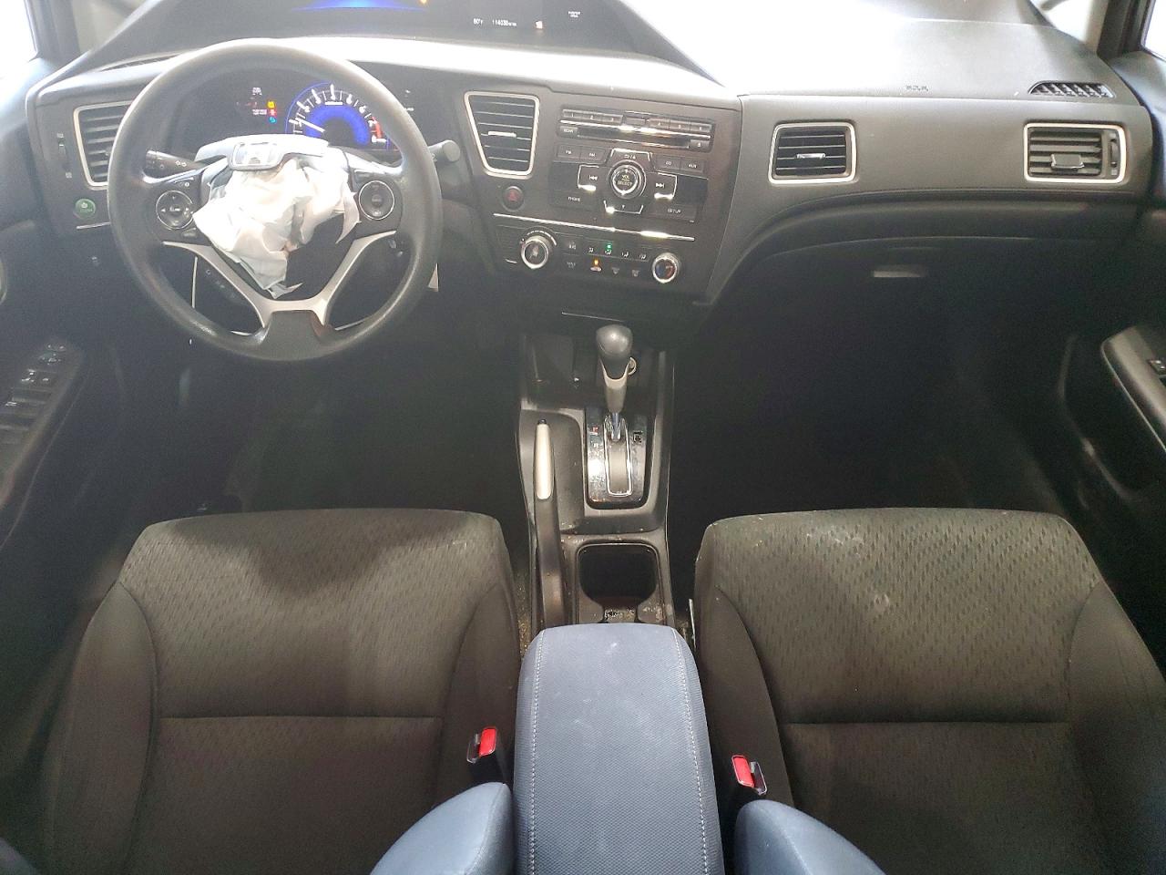 2015 Honda Civic Lx Gray vin: 19XFB2F51FE245554