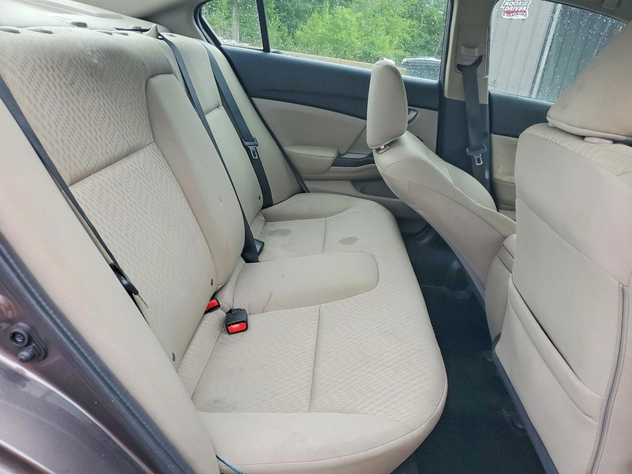2015 Honda Civic Lx Brown vin: 19XFB2F51FE257817