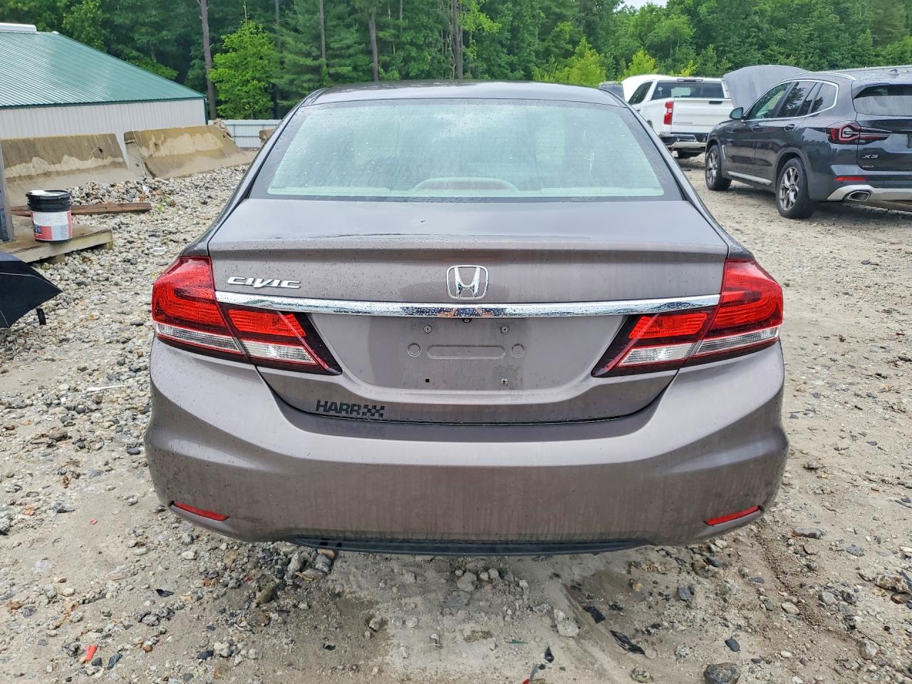 2015 Honda Civic Lx Brown vin: 19XFB2F51FE257817