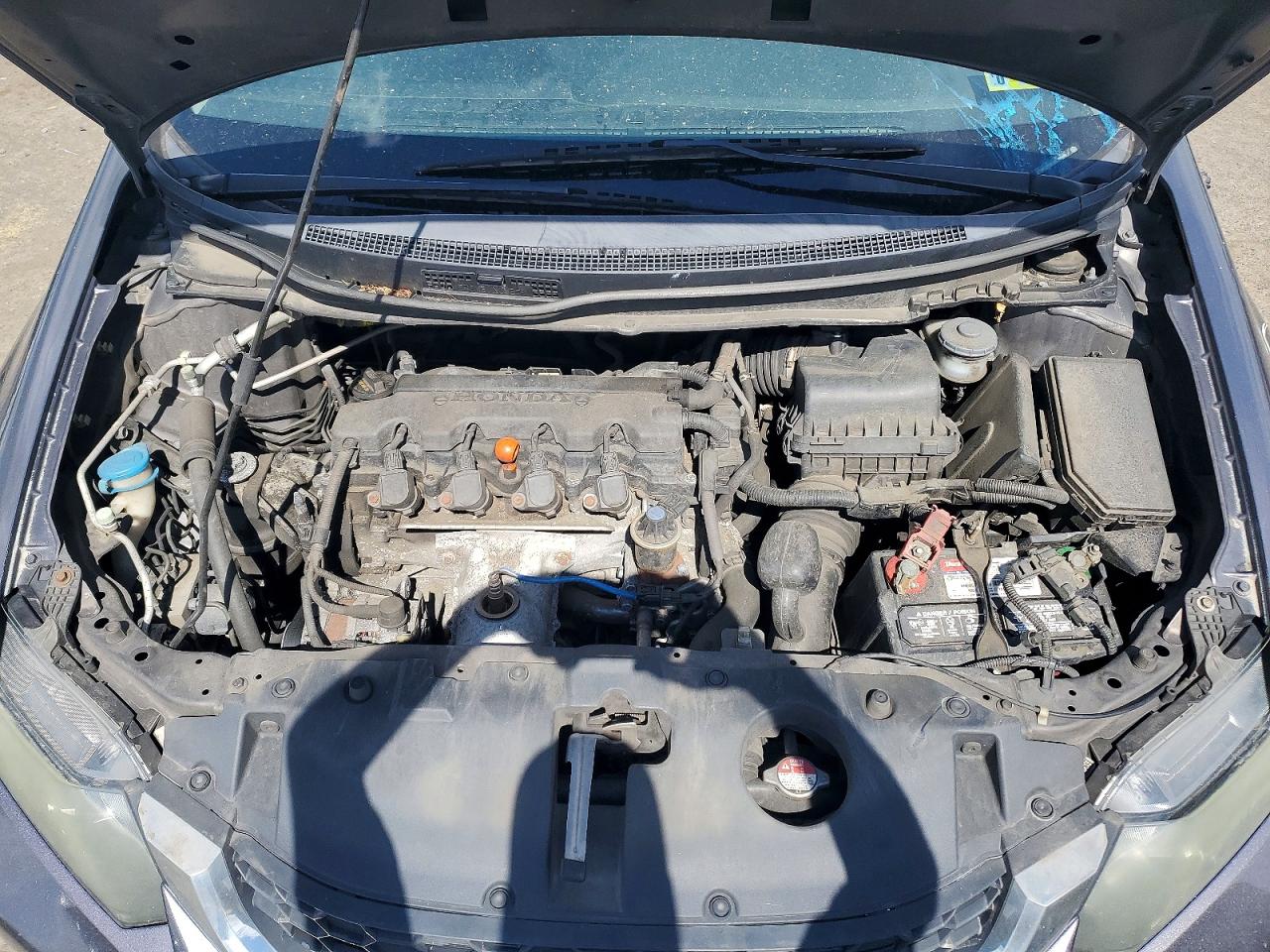 2015 Honda Civic Lx Gray vin: 19XFB2F51FE258496