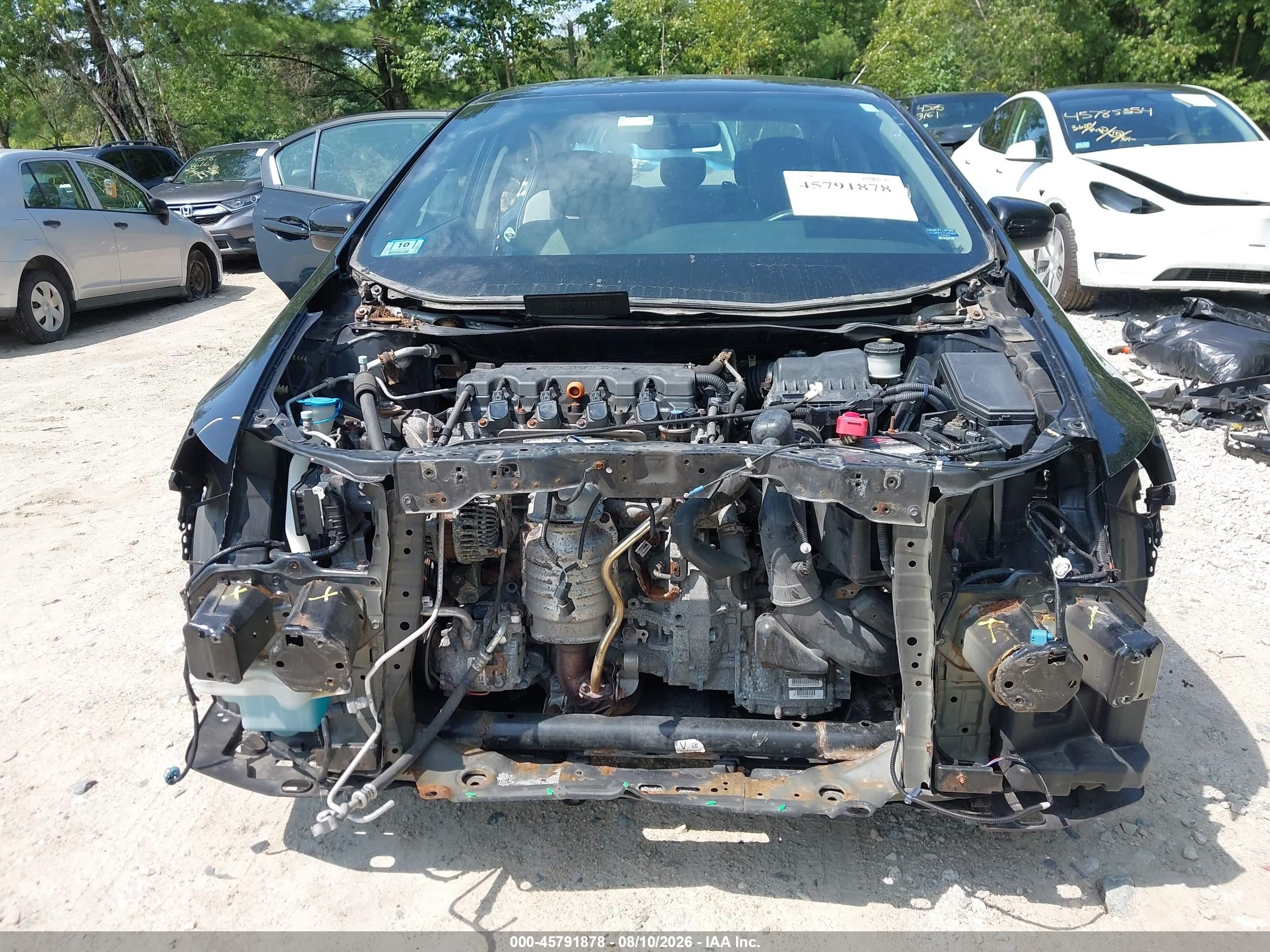 2015 Honda Civic Lx Black vin: 19XFB2F51FE266257