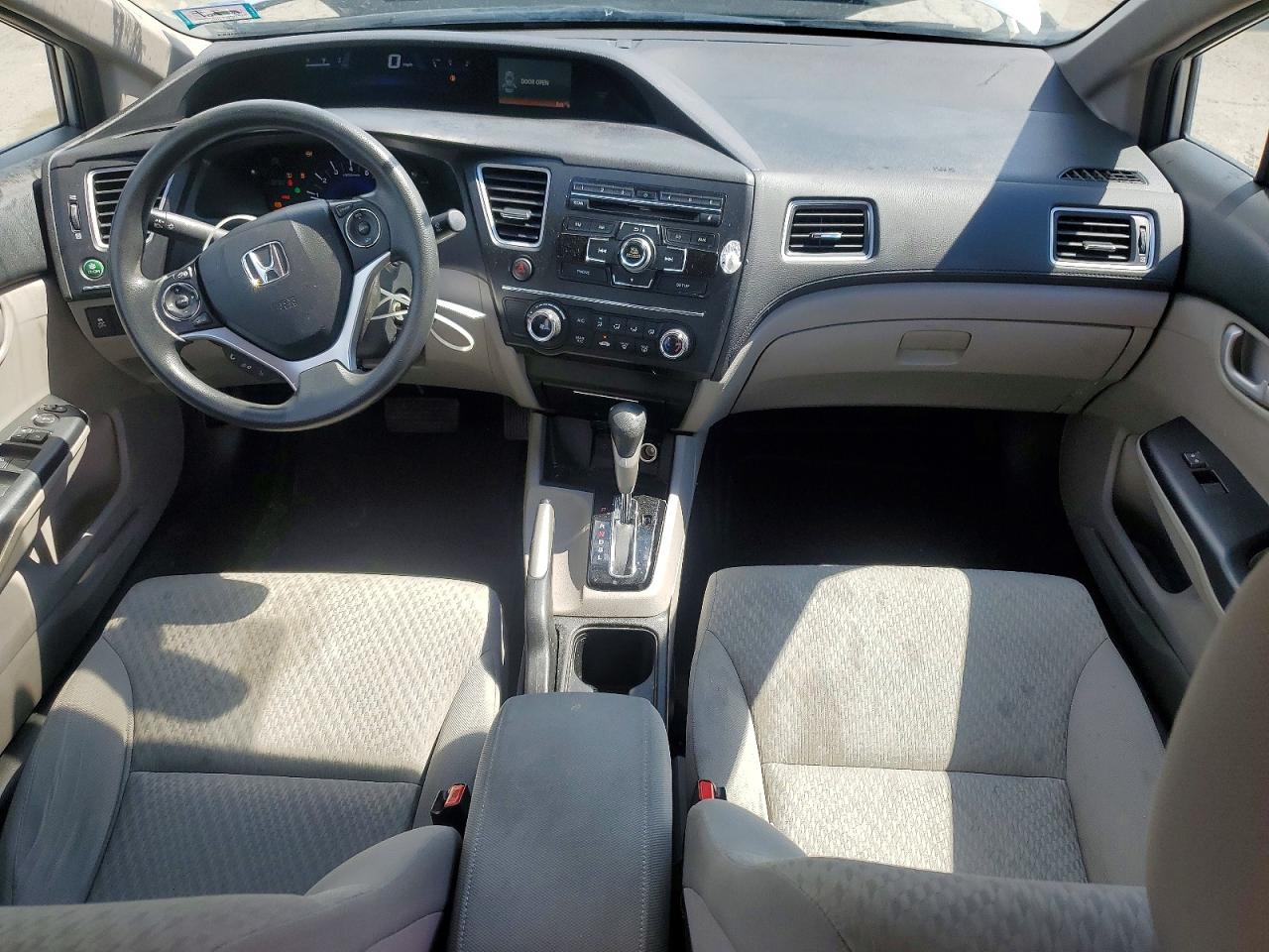 2015 Honda Civic Lx Silver vin: 19XFB2F51FE267392