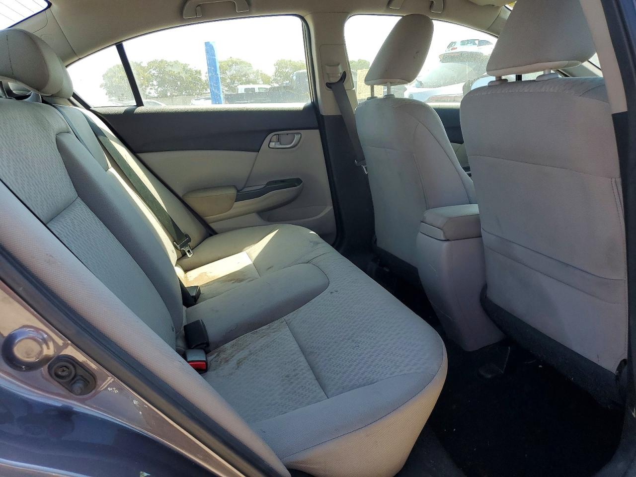 2015 Honda Civic Lx Gray vin: 19XFB2F51FE273113