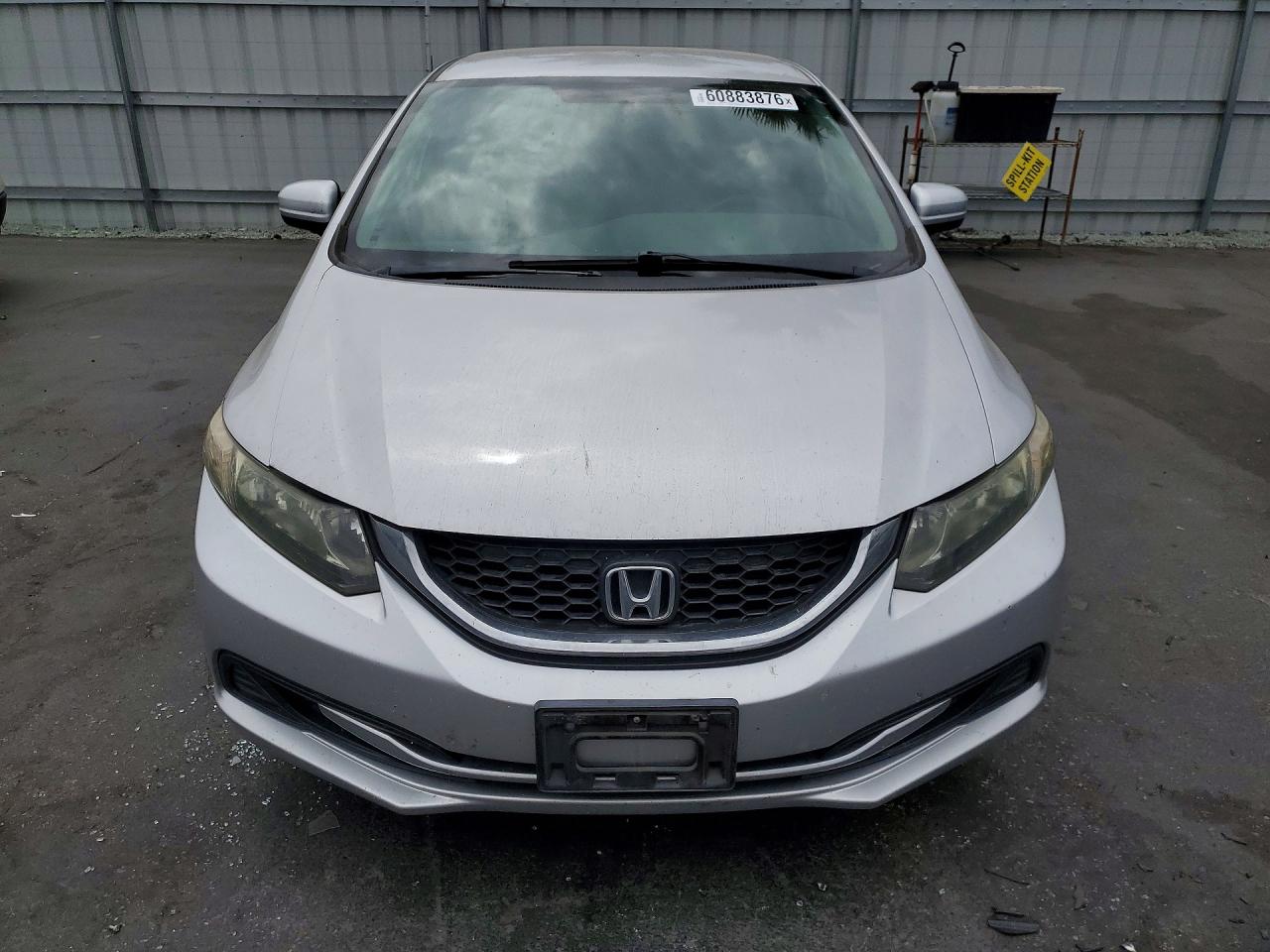 2015 Honda Civic Lx Silver vin: 19XFB2F51FE295872