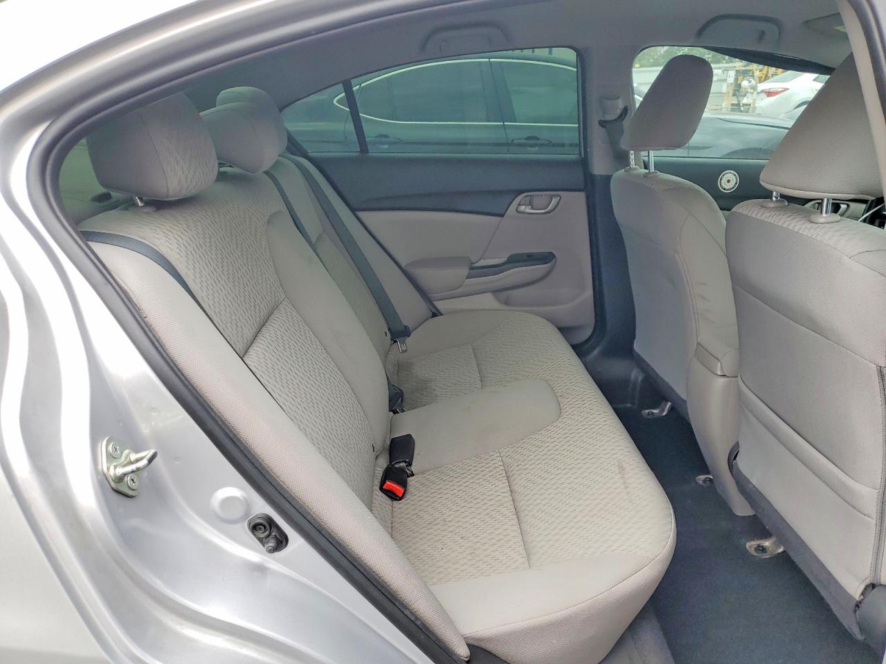 2015 Honda Civic Lx Silver vin: 19XFB2F51FE295872