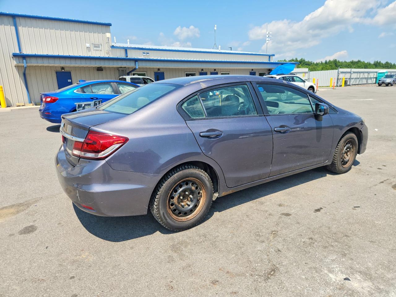 2015 Honda Civic Lx Charcoal vin: 19XFB2F51FE296049