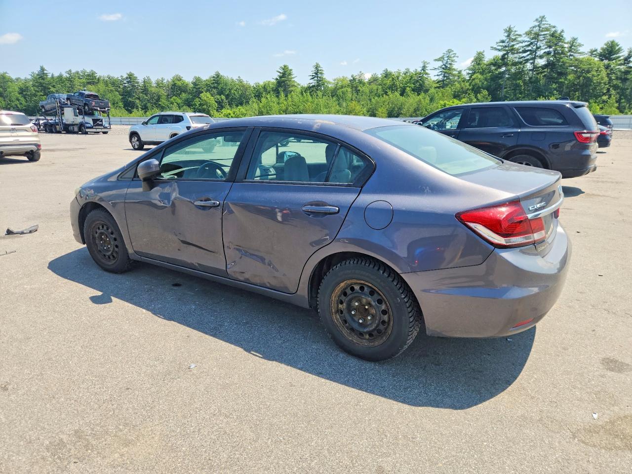 2015 Honda Civic Lx Charcoal vin: 19XFB2F51FE296049