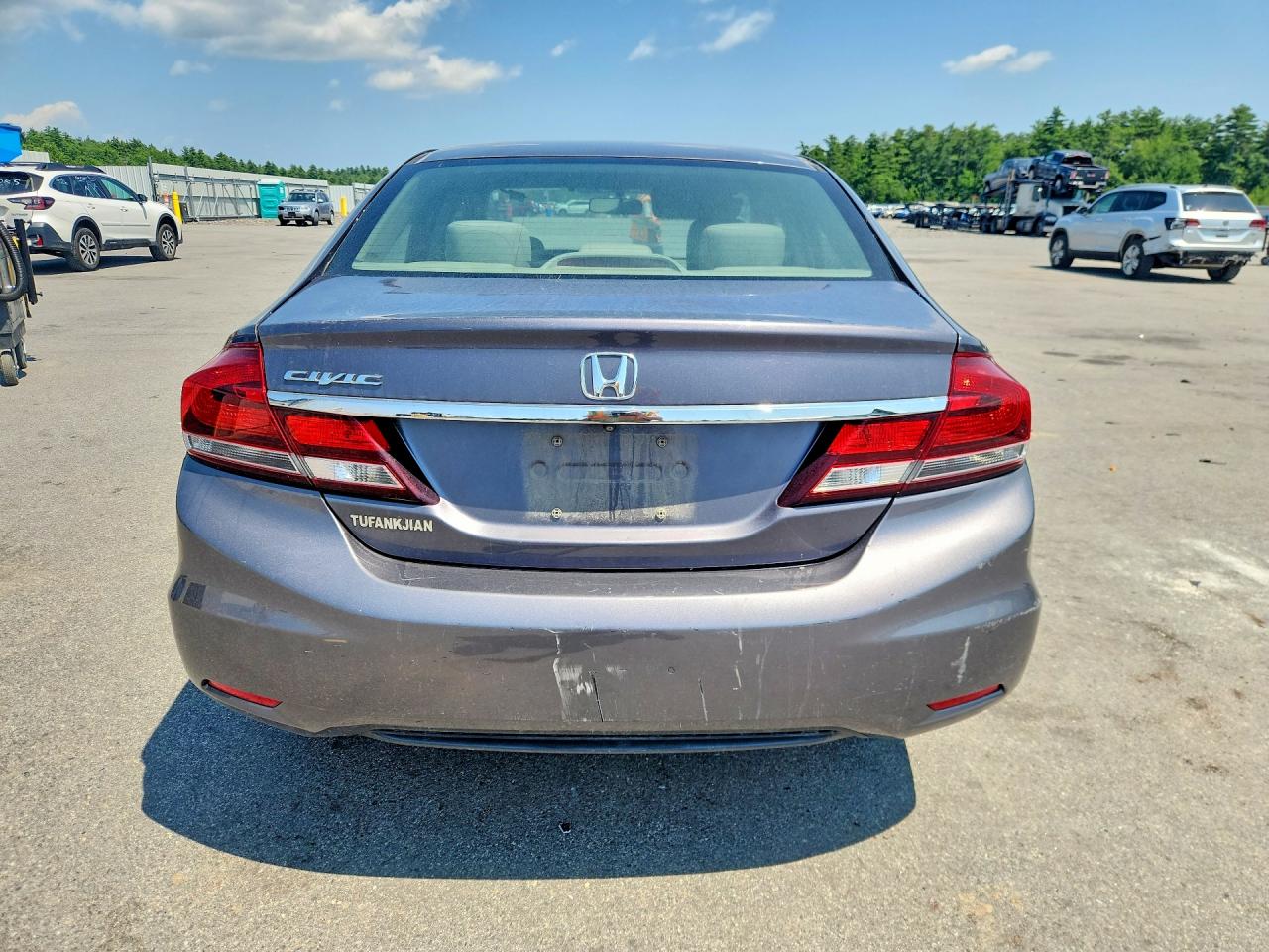 2015 Honda Civic Lx Charcoal vin: 19XFB2F51FE296049