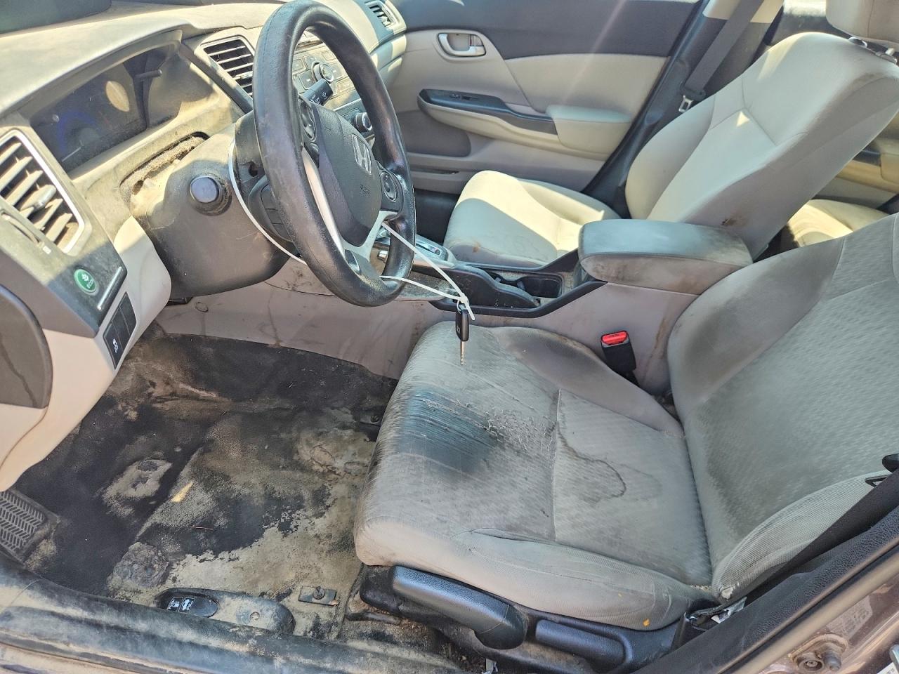 2015 Honda Civic Lx Charcoal vin: 19XFB2F51FE296049