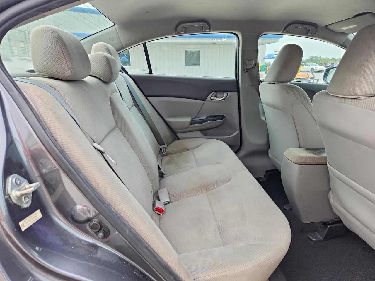 2012 Honda Civic Lx Gray vin: 19XFB2F52CE023908