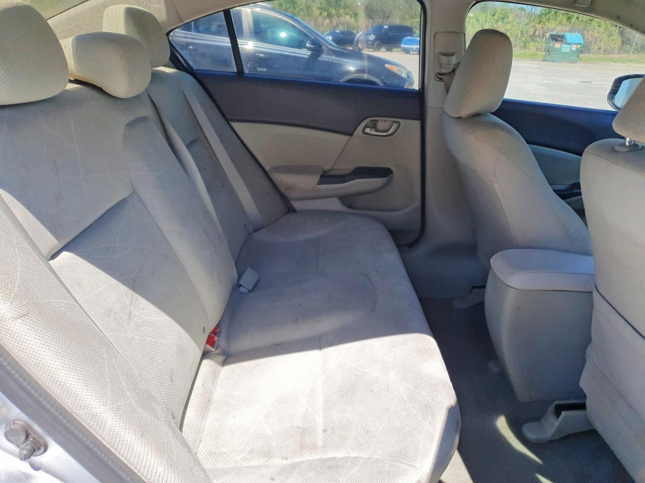 2012 Honda Civic Lx Silver vin: 19XFB2F52CE073482