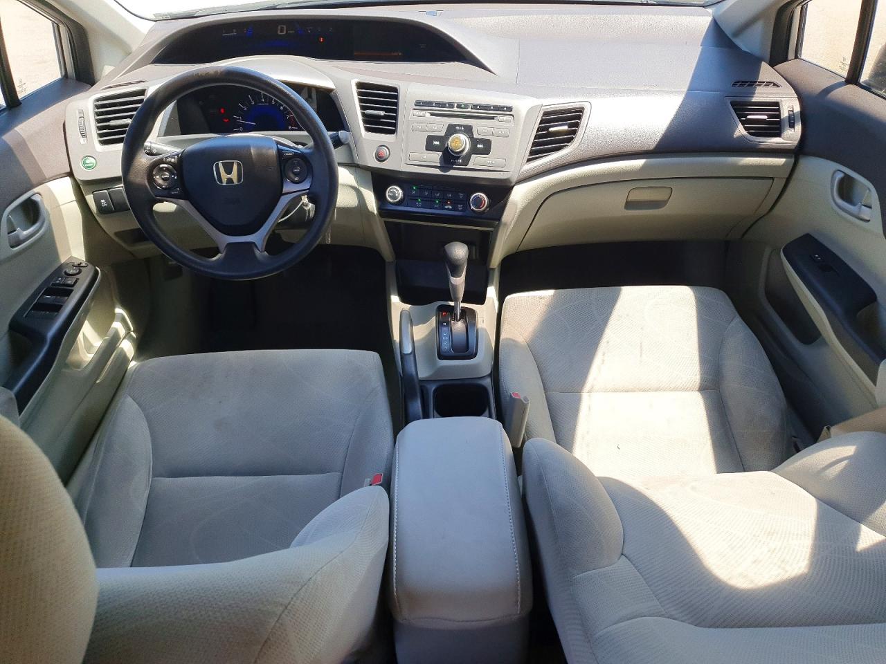 2012 Honda Civic Lx Silver vin: 19XFB2F52CE073482