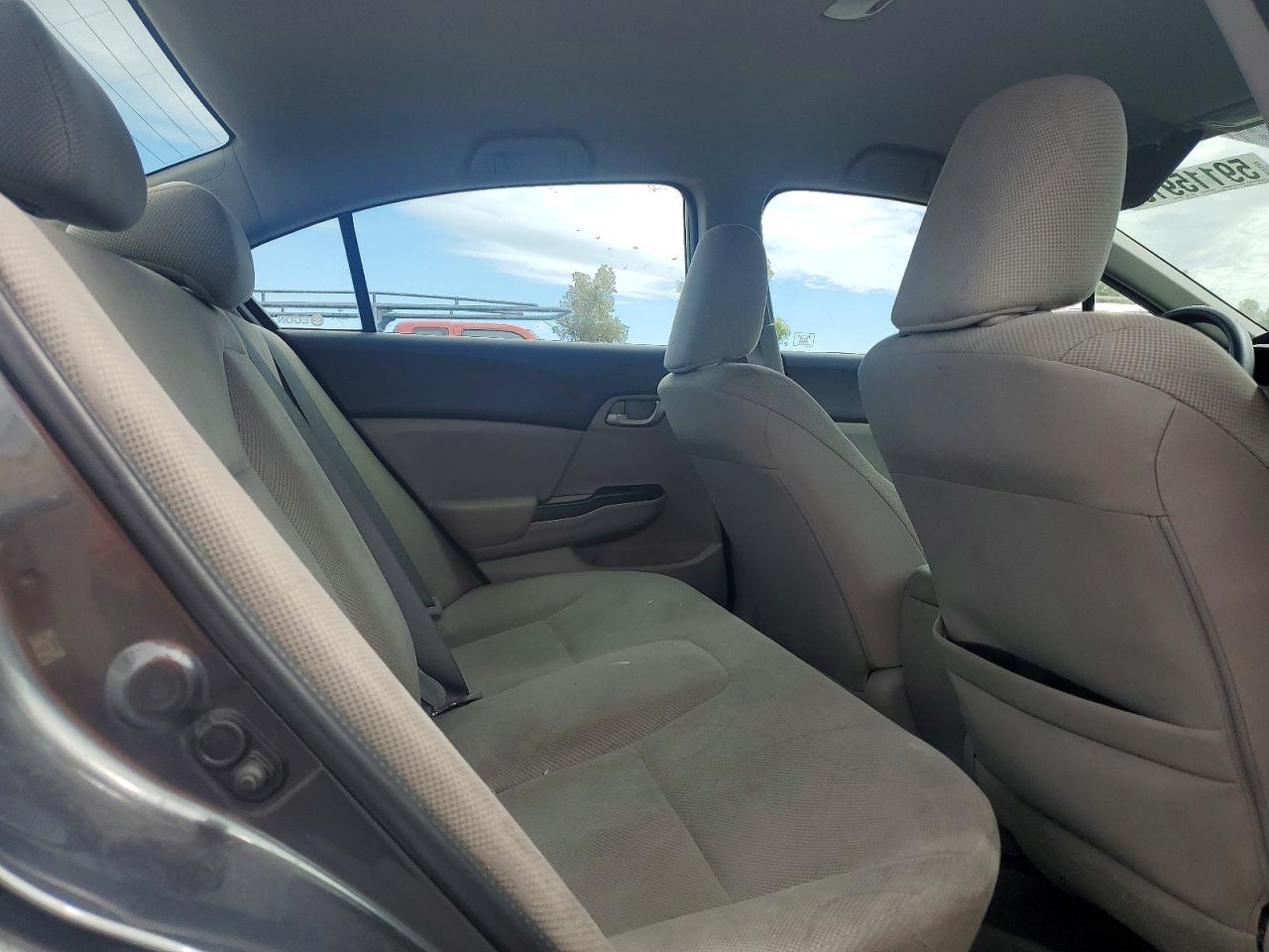 2012 Honda Civic Lx Gray vin: 19XFB2F52CE097748