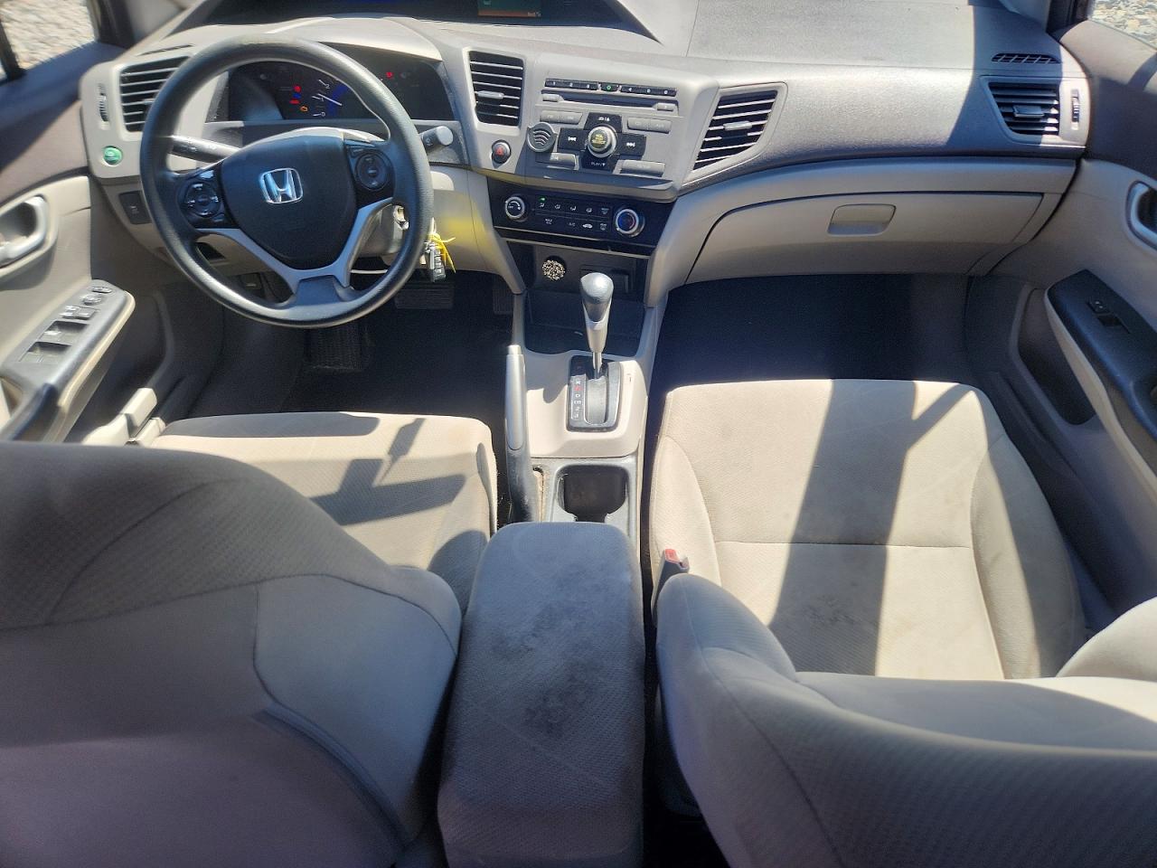 2012 Honda Civic Lx Black vin: 19XFB2F52CE101233