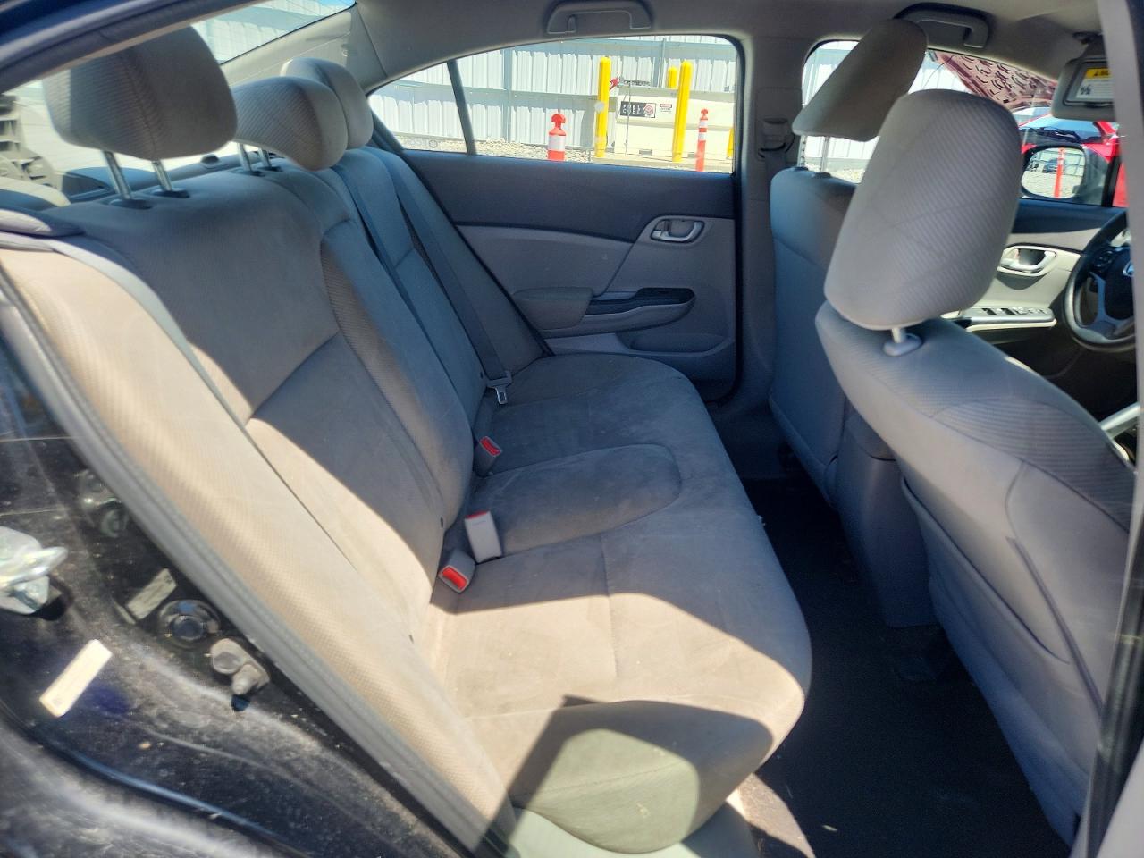2012 Honda Civic Lx Black vin: 19XFB2F52CE101233