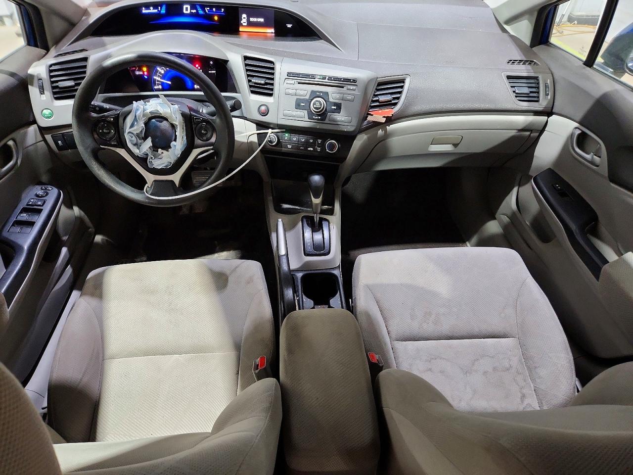 2012 Honda Civic Blue vin: 19XFB2F52CE304798
