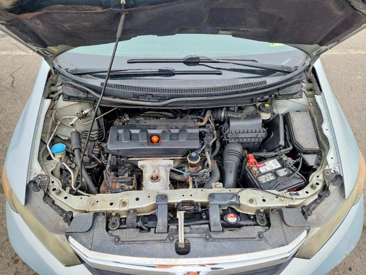 2012 Honda Civic Lx Silver vin: 19XFB2F52CE321391