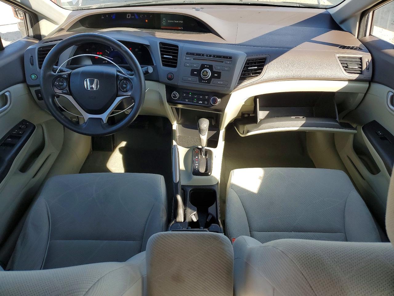 2012 Honda Civic Lx Silver vin: 19XFB2F52CE337137
