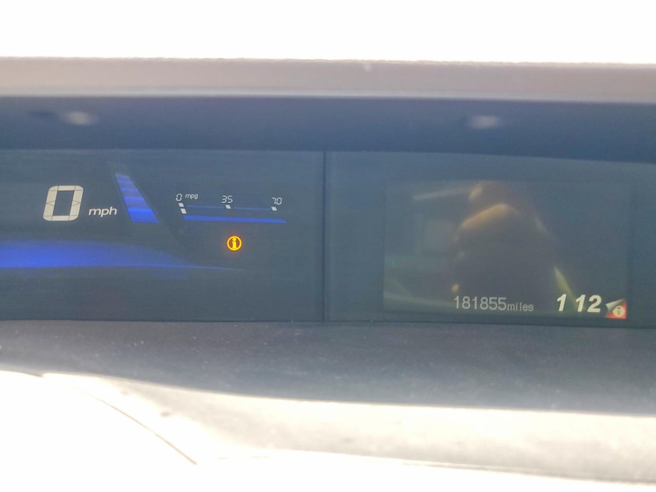 2012 Honda Civic Lx Blue vin: 19XFB2F52CE351877